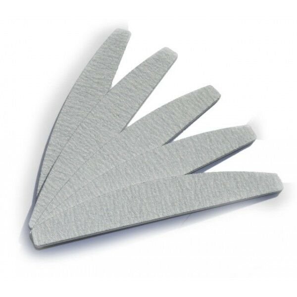 50 x Feilen 150/150+100/100 zebra HALBMOND