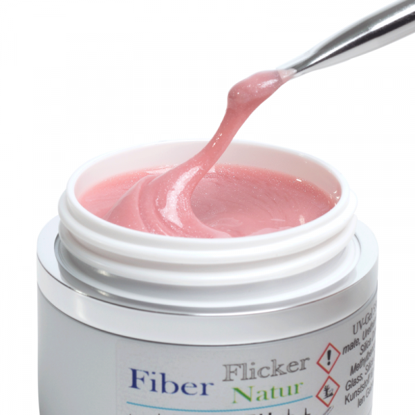 1-Phasen-Gel &quot;Fiber FLICKER Natur&quot; 30ml