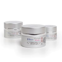1-Phasen-Gel &quot;Fiber FLICKER Pink&quot; 30ml