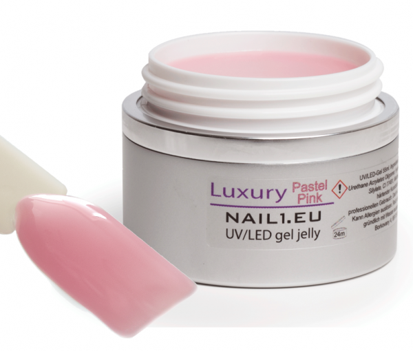 Aufbau-Gel &quot;Luxury Pastel Pink&quot; 55 ml, Gelee-Gel UV/LED
